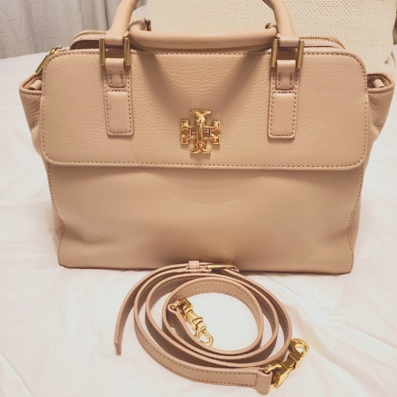 Tory Burch Mercer Bag, Light Oak - Picture 2 of 6